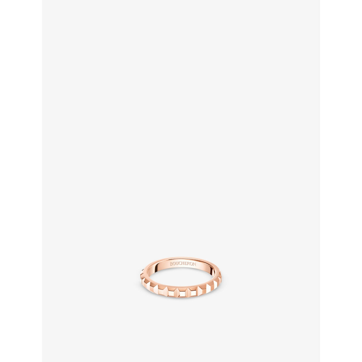 Quatre Clou de Paris 18ct rose-gold ring - 53mm