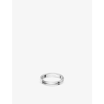 selfridges Boucheron Godron Platinum Ring- Buy online at McGrocer