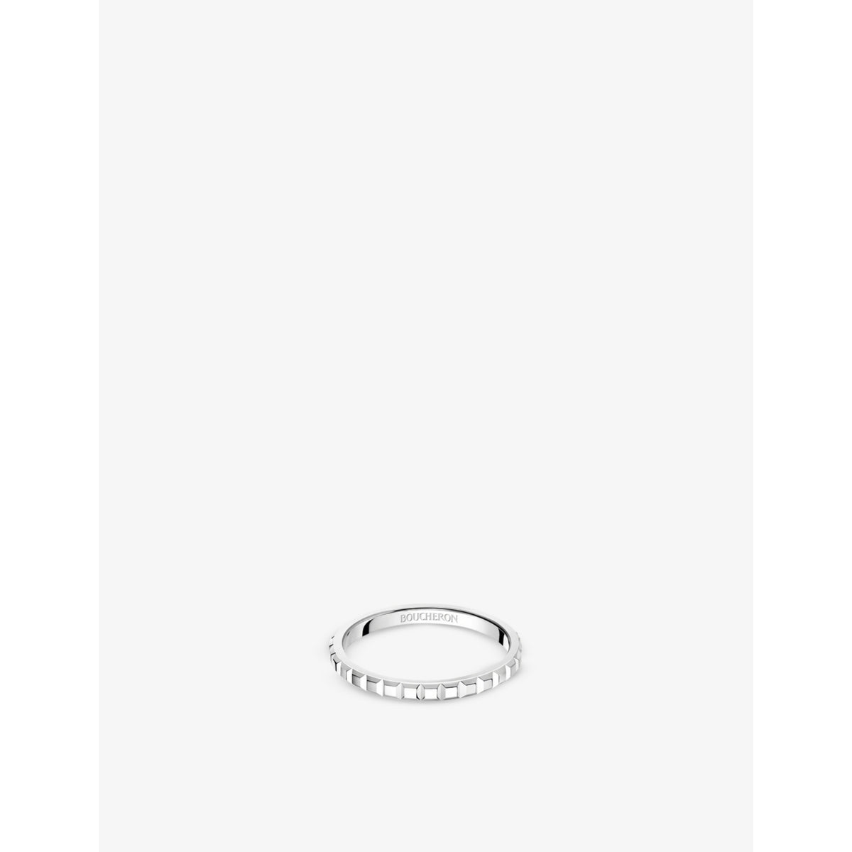 Quatre Clou de Paris platinum ring - 53mm