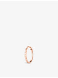 Boucheron 18ct rose gold Quatre Clou ring, imported from the UK