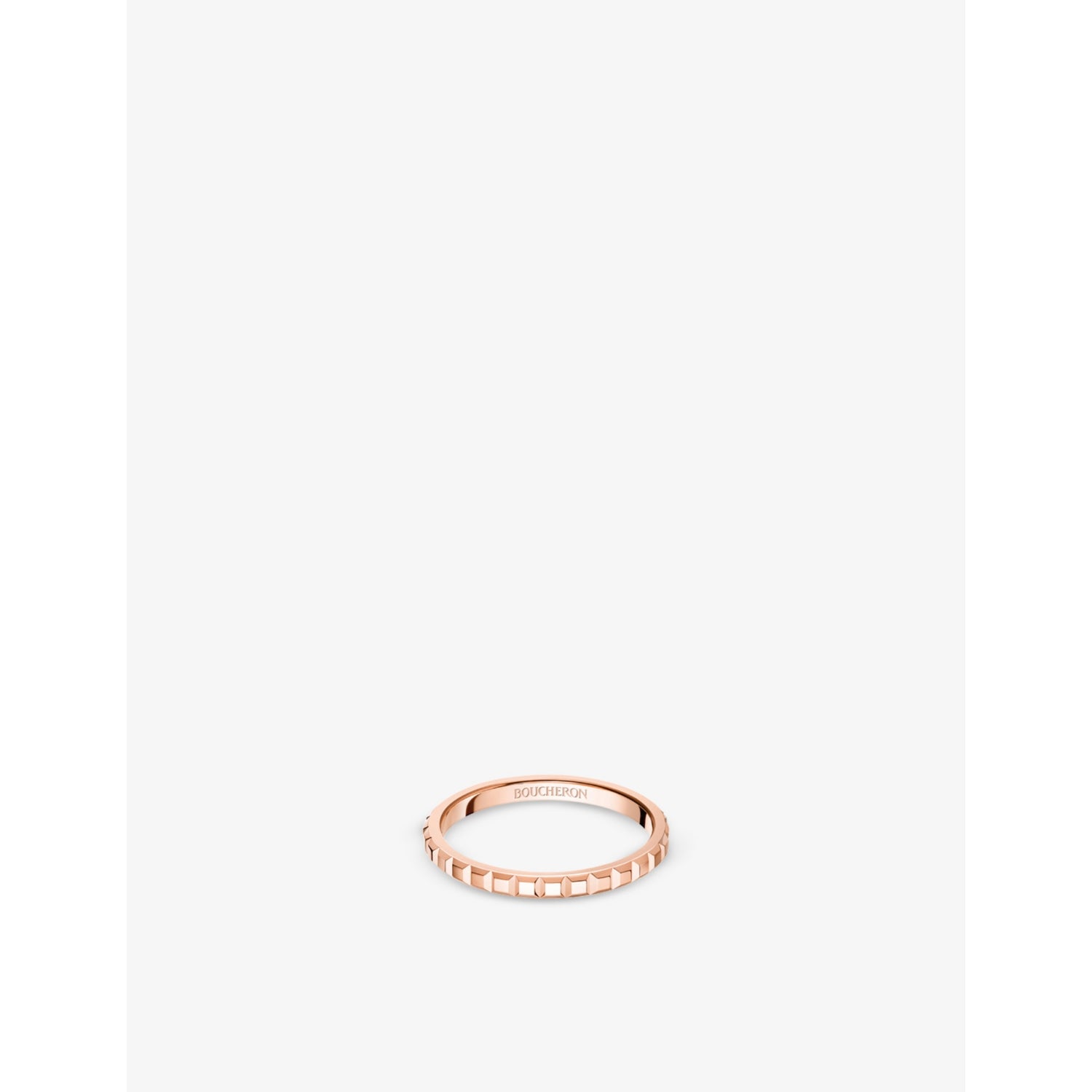 Quatre Clou de Paris 18ct rose-gold ring - 53mm
