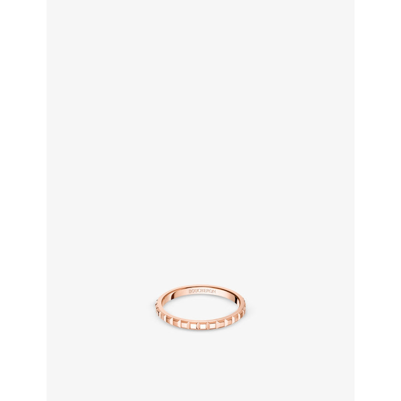 Quatre Clou de Paris 18ct rose-gold ring - 53mm