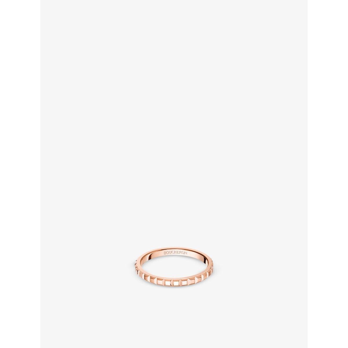 Quatre Clou de Paris 18ct rose-gold ring - 53mm