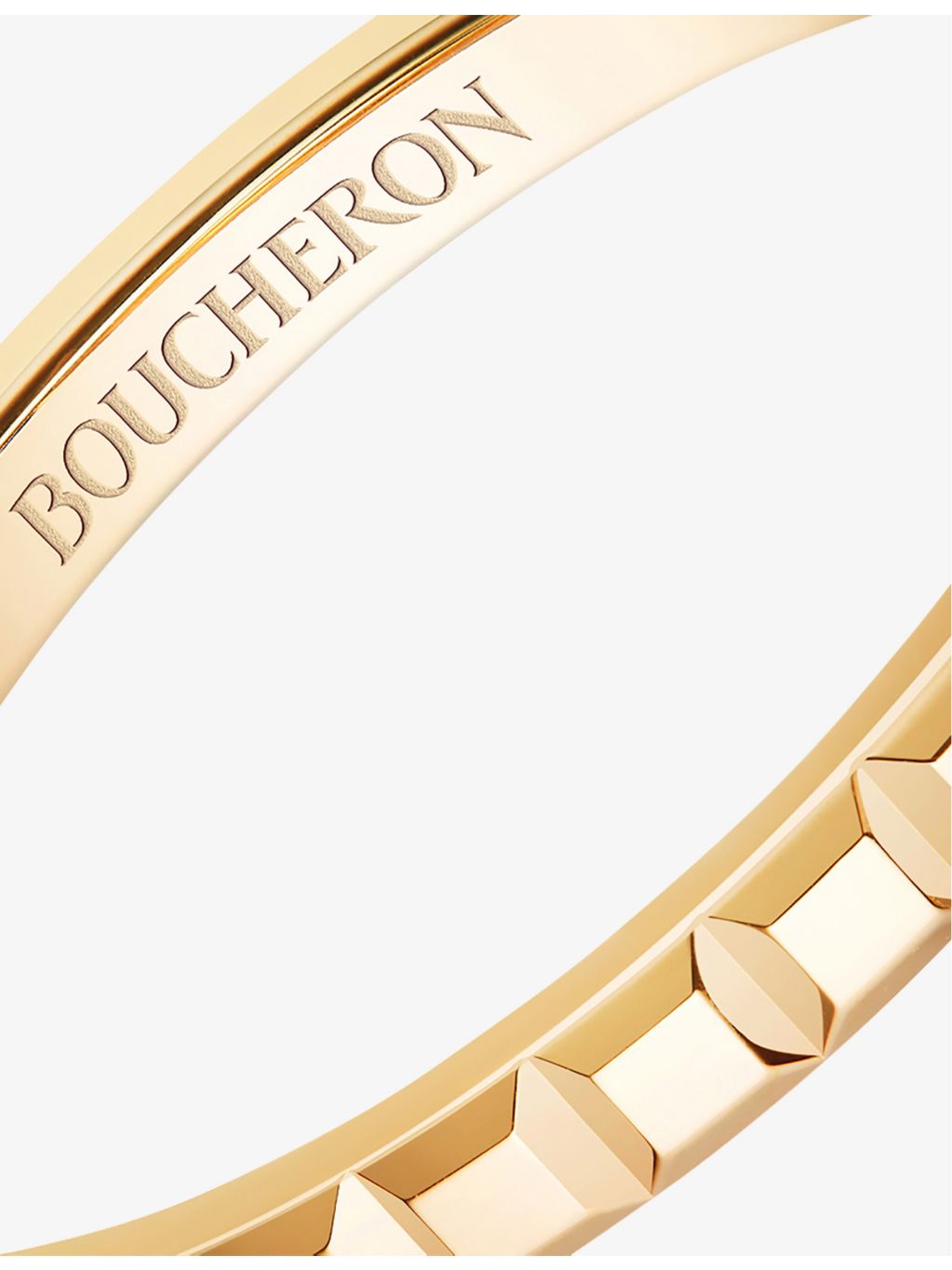 Boucheron Quatre Clou de Paris 18ct yellow gold ring, imported from the UK