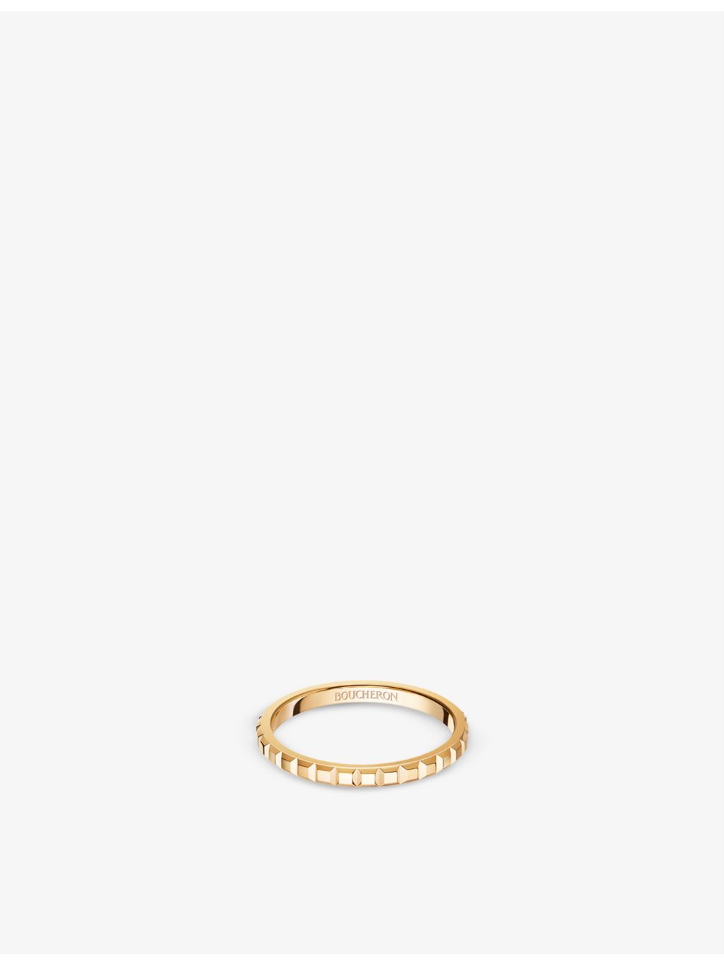 Boucheron Quatre Clou de Paris 18ct yellow gold ring, imported from the UK