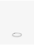 Boucheron Epure 18ct white-gold diamond ring 0.24ct (British brand)