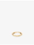 Boucheron Epure 18ct rose gold diamond ring 0.24ct, imported from the UK