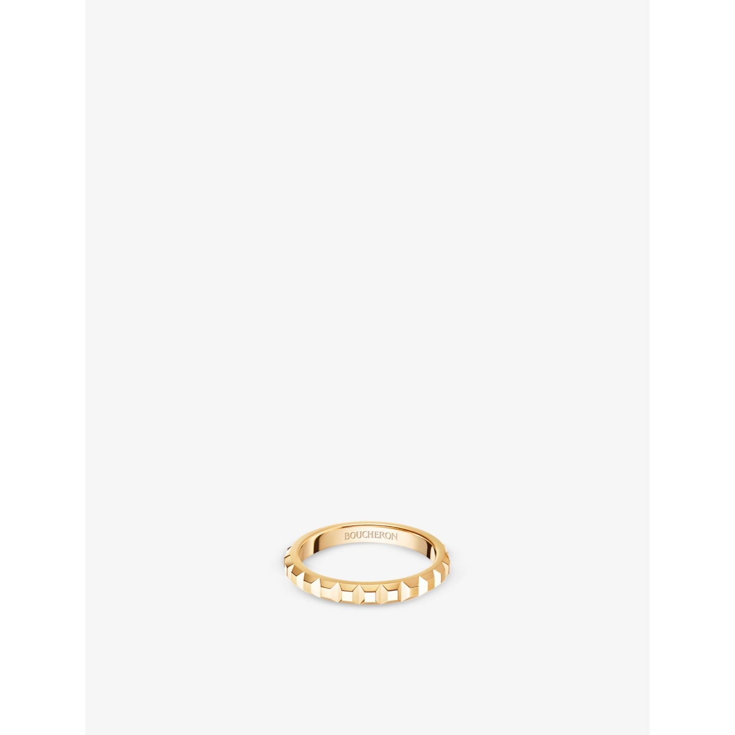 Epure 18ct rose-gold and 0.24ct diamond ring - 53mm