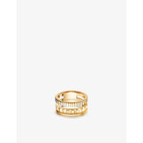 Quatre Radiant Edition 18ct yellow-gold ring - 53mm