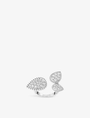 Boucheron Serpent Bohème 18ct White Gold 1.13ct Diamond Ring