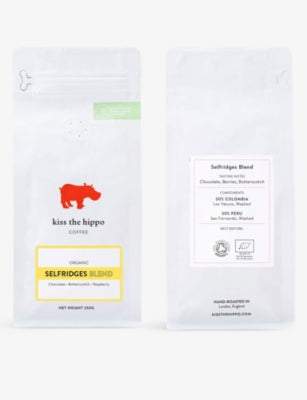 Kiss the Hippo Selfridges blend ground coffee 250g - British product