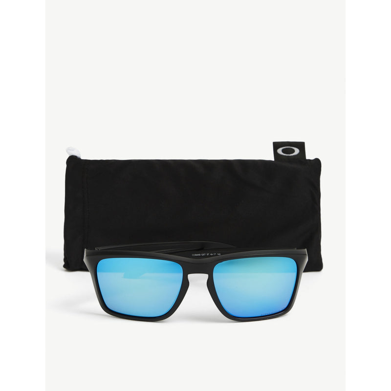 Oakley Sylas rectangular acetate sunglasses polarised - British product
