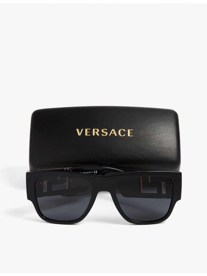 Versace VE4403 round-frame acetate sunglasses 57mm, imported from the UK