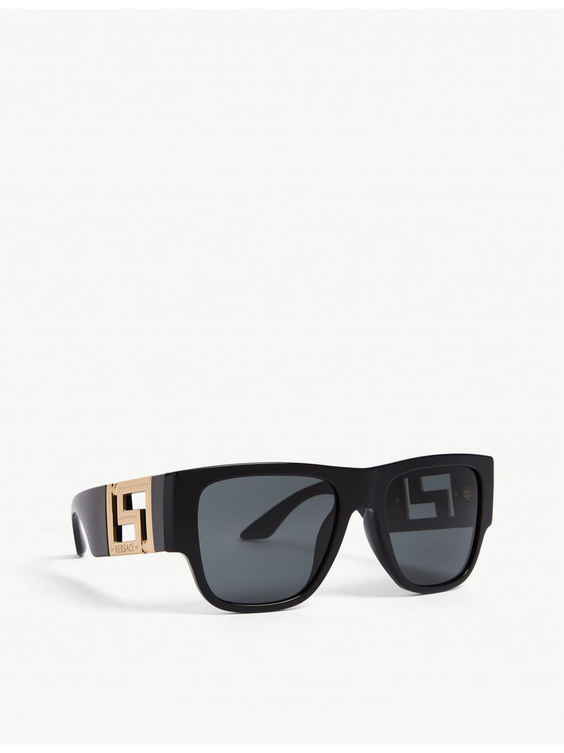 Versace VE4403 round-frame acetate sunglasses 57mm, imported from the UK