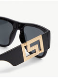 Versace VE4403 round-frame acetate sunglasses 57mm, imported from the UK
