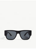 Versace VE4403 round-frame acetate sunglasses 57mm, imported from the UK