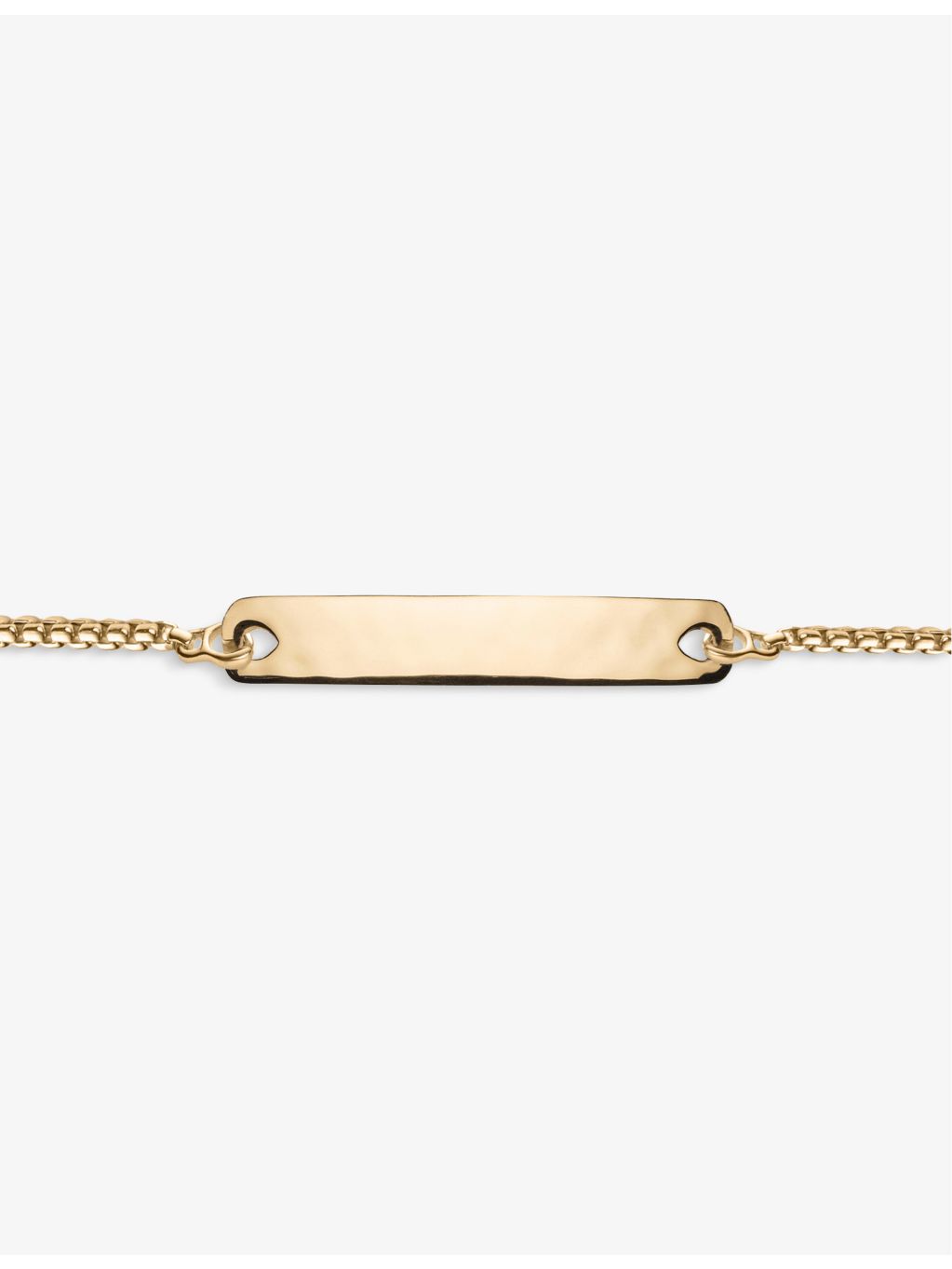 Monica Vinader Havana 18ct gold vermeil friendship bracelet, imported from the UK
