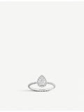 Boucheron Serpent Bohème 18ct white gold diamond ring, imported from the UK