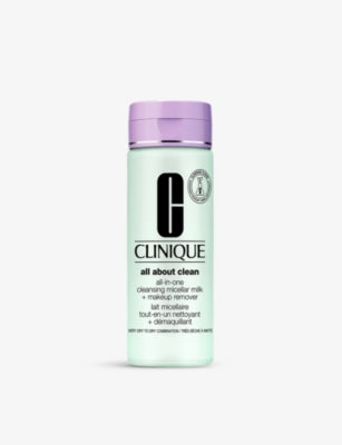 Clinique micellar milk Skin Types 1 & 2 200ml, UK version