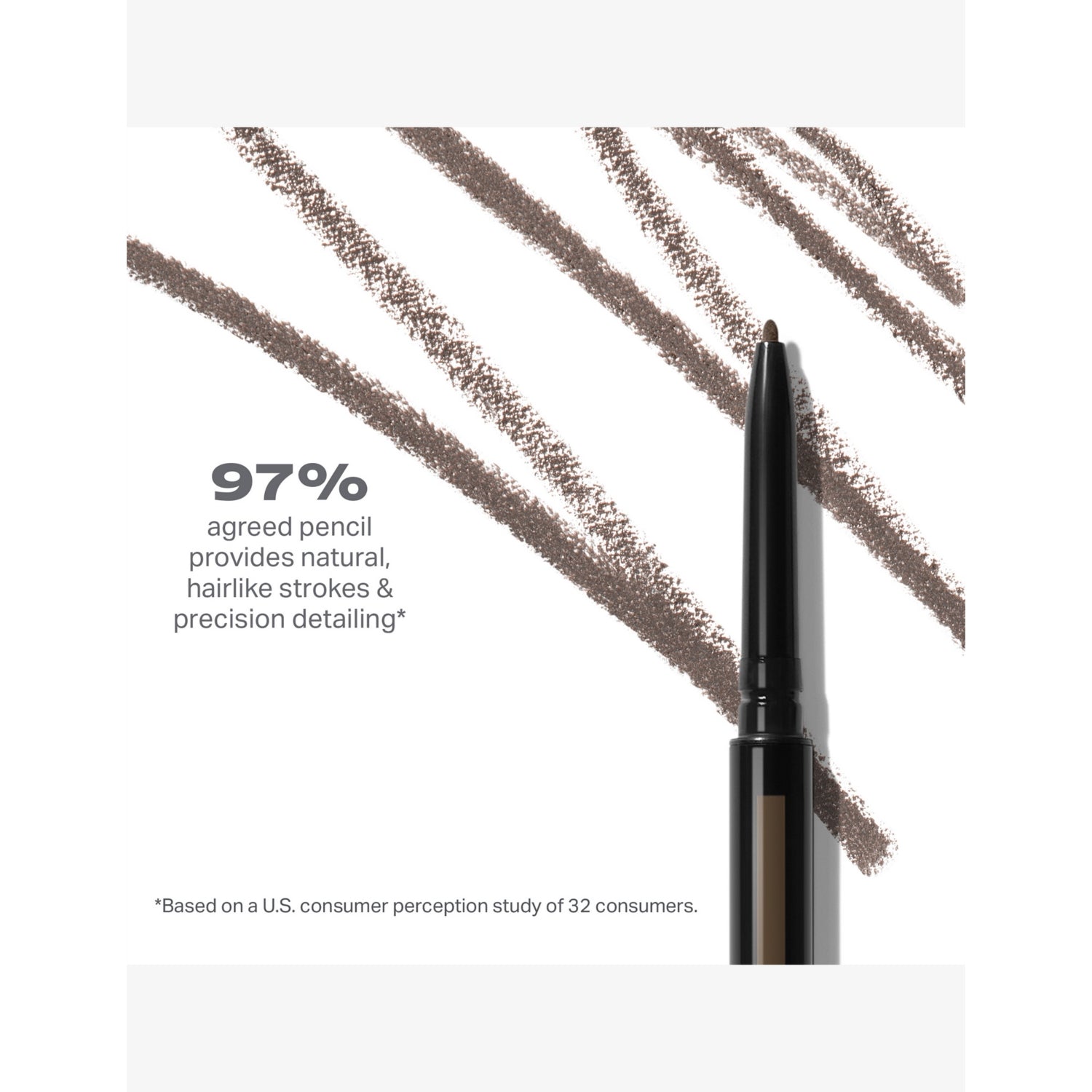 Morphe micro brow pencil precision tip 0.08g (British brand)
