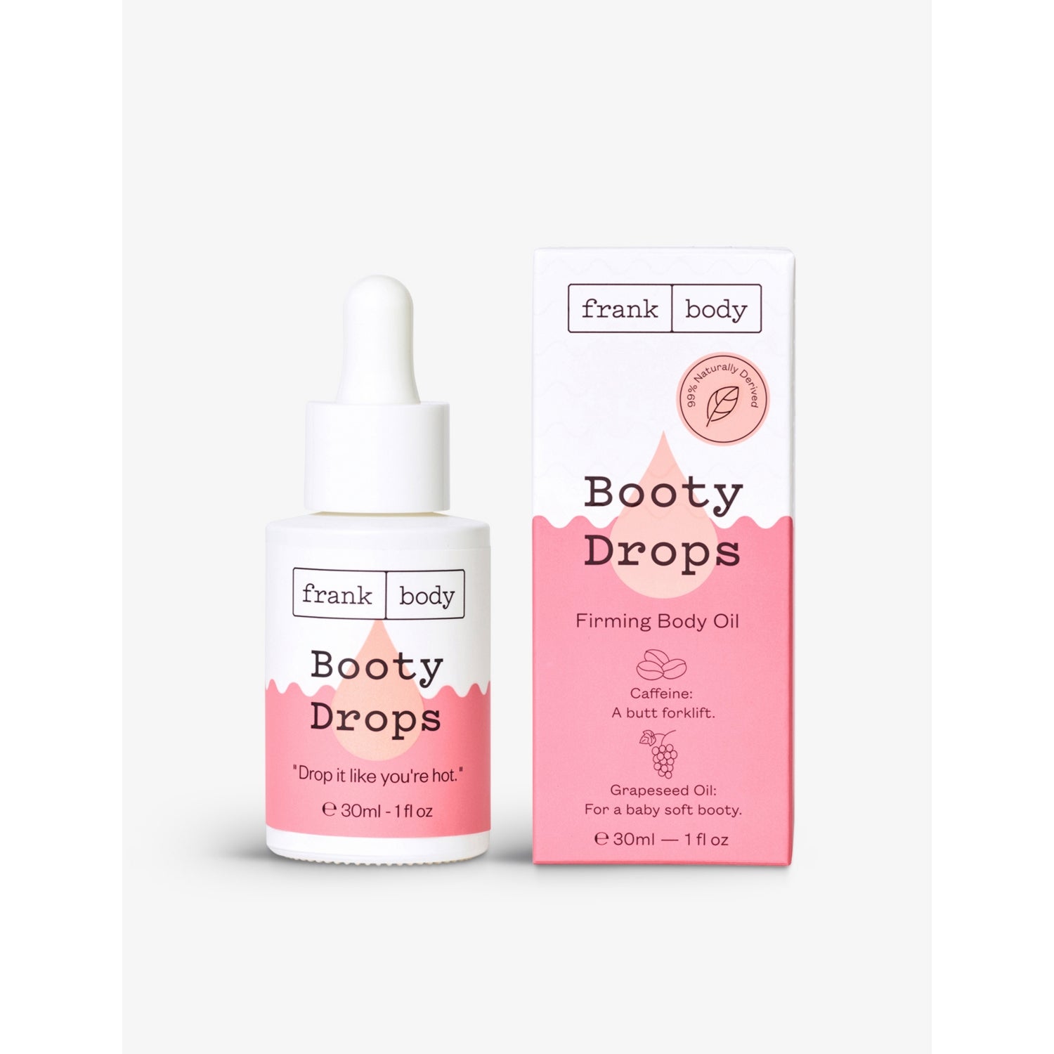 Frank Body Booty Drops body oil 30ml - British product