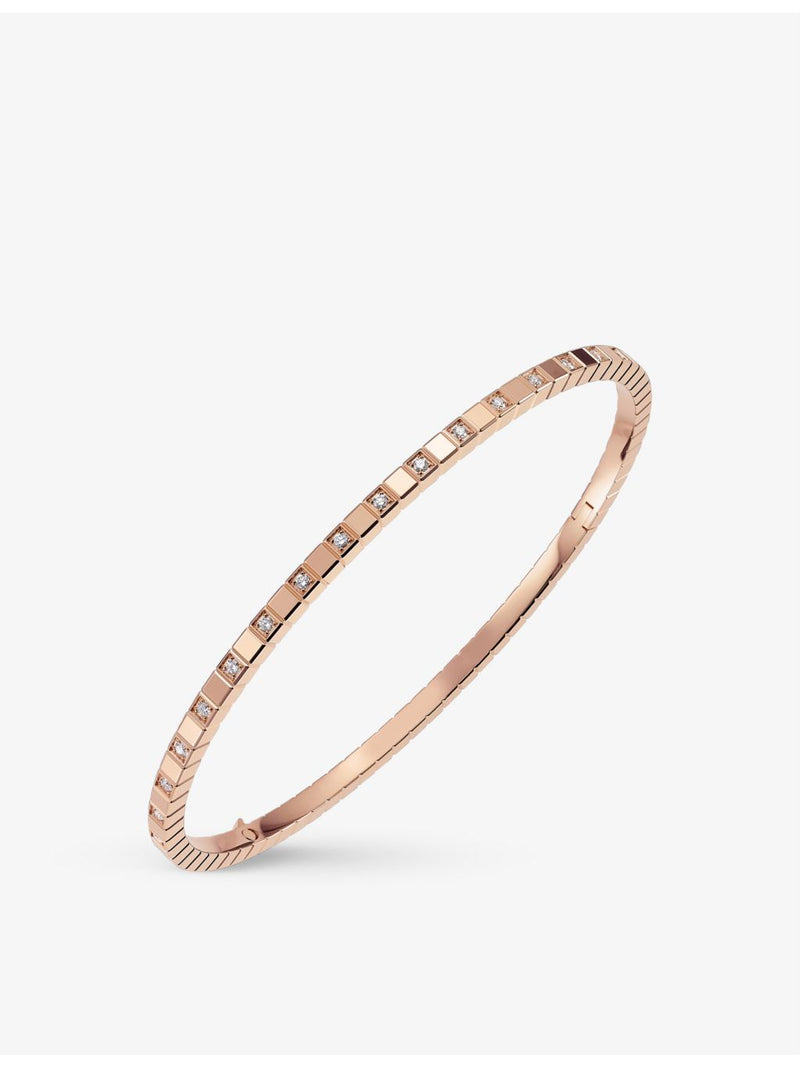 Chopard Ice Cube Pure bangle with 0.33ct diamonds, imported from the UK