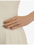 Monica Vinader rose-gold vermeil diamond eternity ring 1.6mm, UK version