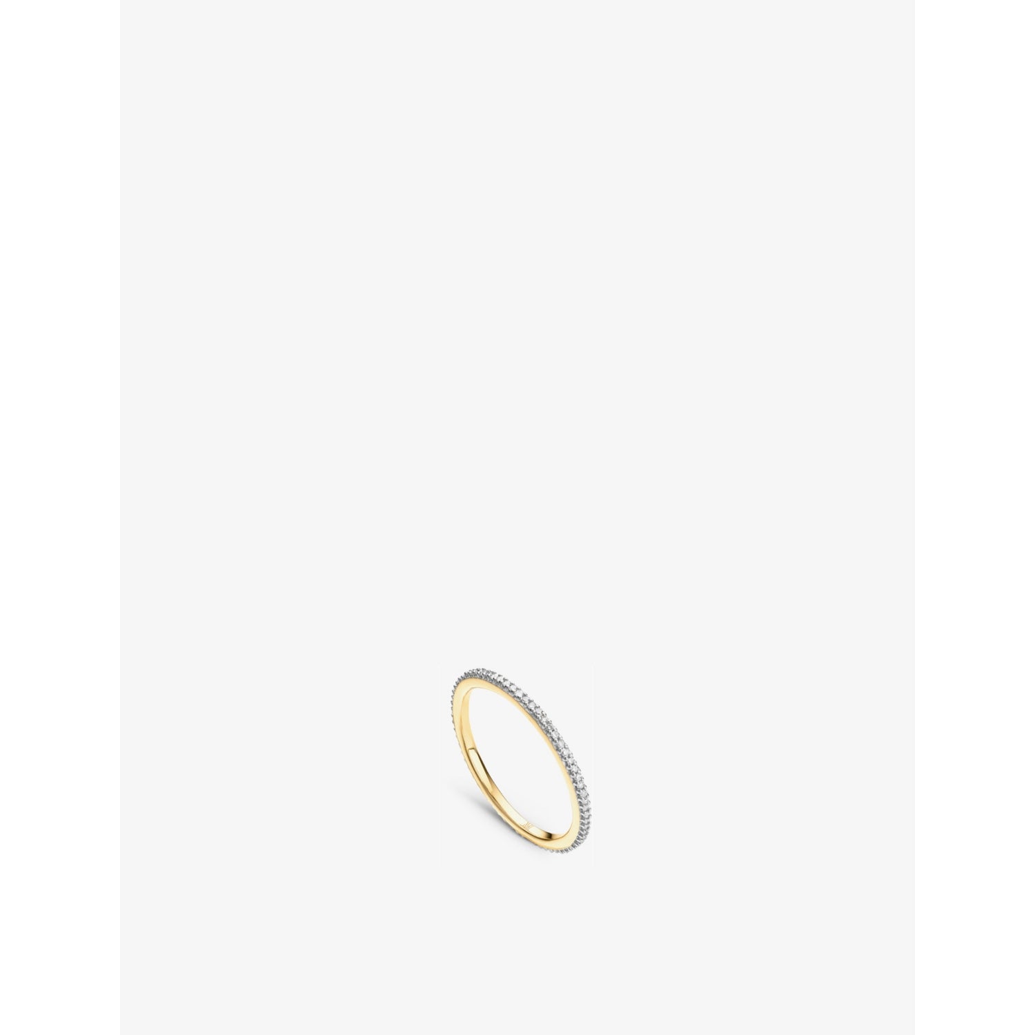 18ct yellow-gold diamond eternity ring - K