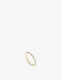 Monica Vinader 18ct Rose-Gold Vermeil Diamond Eternity Ring