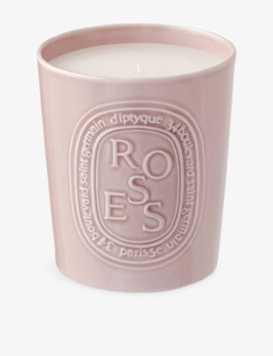 Diptyque Roses scented candle 190g, British product