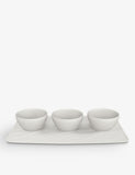 Villeroy & Boch 4-piece porcelain dip bowl set, imported from the UK