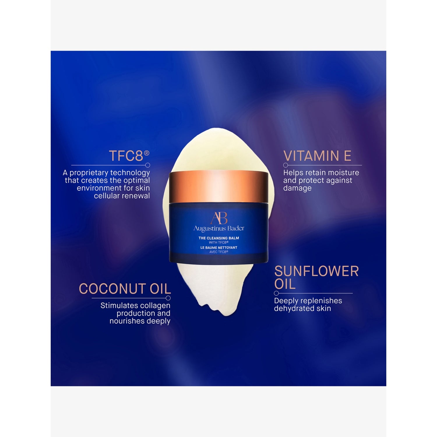 Augustinus Bader cleansing balm 90g - British product