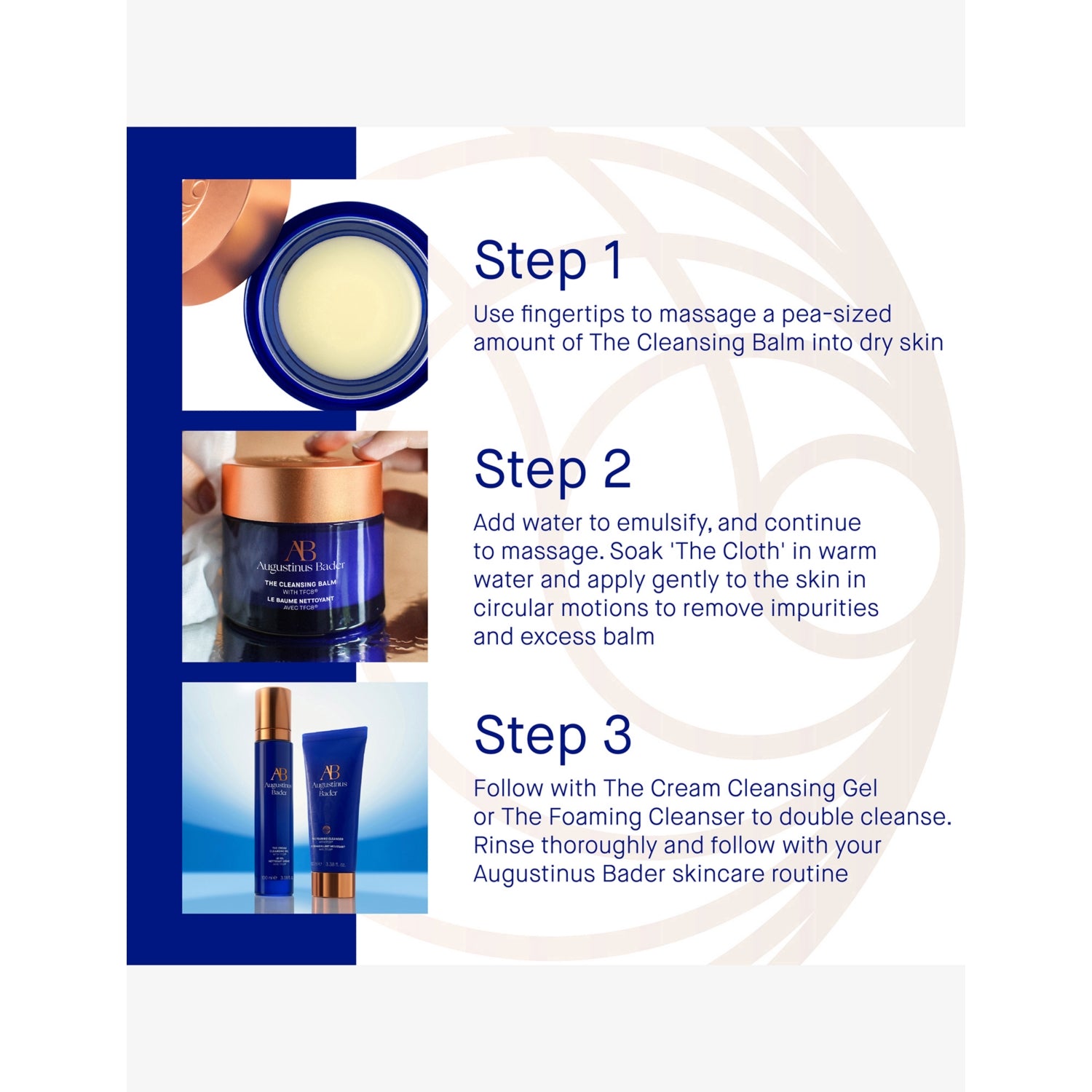 Augustinus Bader cleansing balm 90g - British product
