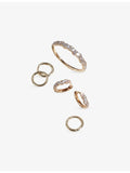 Astley Clarke 14ct yellow gold diamond hoop earrings 0.42ct, UK version