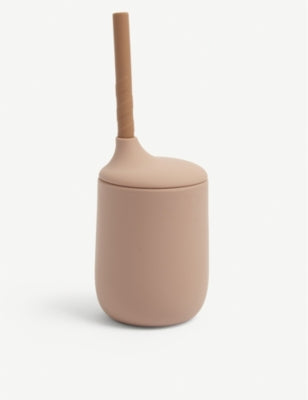 Liewood Ellis silicone sippy cup with straw - British product