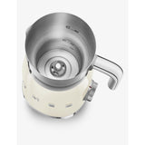 Smeg MFF01 logo stainless steel milk frother, UK version