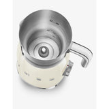 Smeg MFF01 logo stainless steel milk frother, UK version