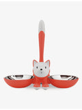 Alessi Tigrito cat bowl with stainless steel and resin finish (British brand)