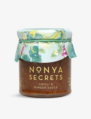 Nonya Secret chilli and ginger sauce 170g, imported from the UK