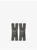 Alessi Giampo and Lampo PVD-coated resin clips set of two - British product