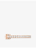 Messika Gatsby 18ct rose gold diamond single earring, imported from the UK