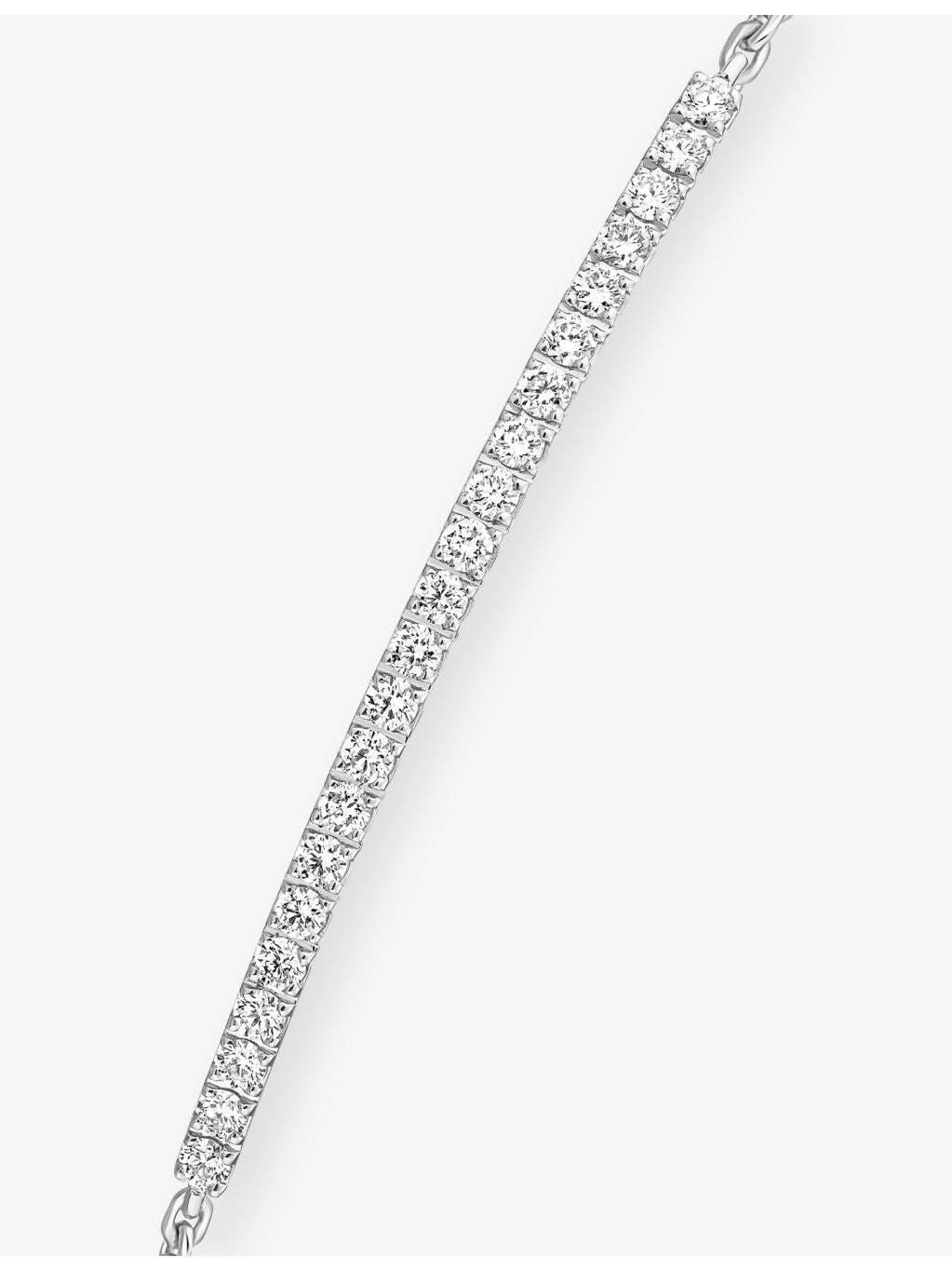 Messika Gatsby 18ct white gold diamond bracelet, UK version