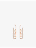 Messika Move 10th diamond earrings in 18ct rose gold - British product