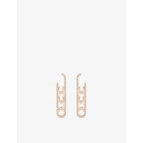 Messika Move 10th diamond earrings in 18ct rose gold - British product