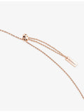 Messika 18ct rose gold diamond pendant necklace 0.74ct - British product