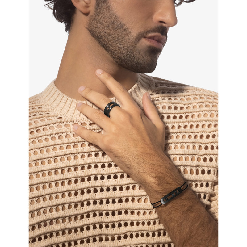 Messika Move titanium cord bracelet 0.25ct - British product