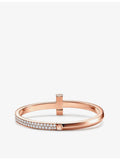 Tiffany T1 rose gold diamond bracelet, imported from the UK