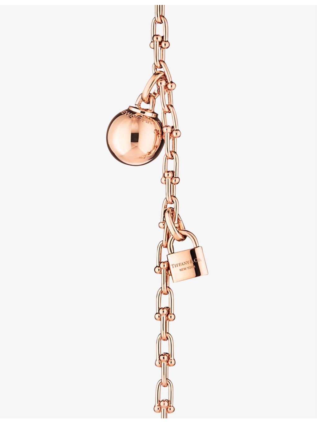 Tiffany & Co. HardWear 18ct rose gold wrap bracelet, UK version