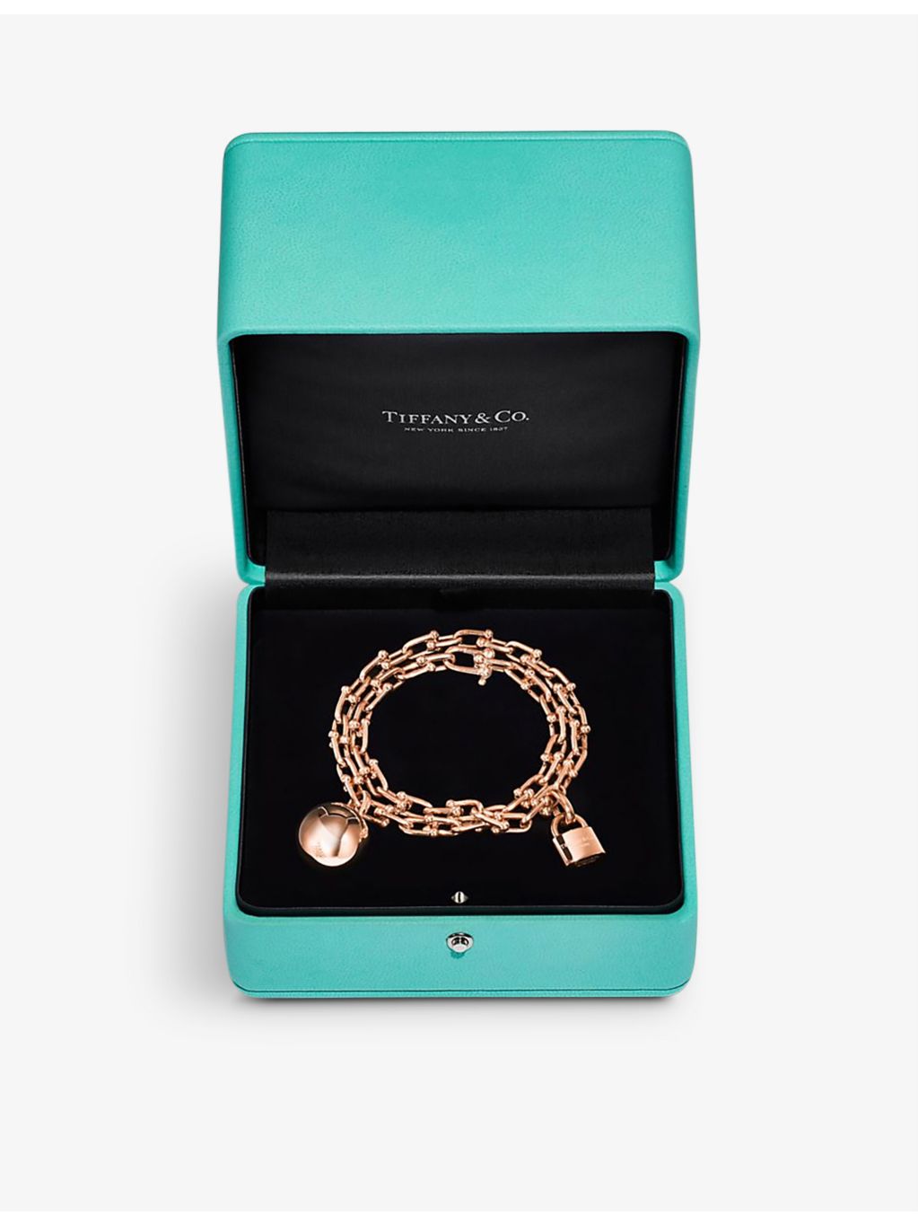 Tiffany & Co. HardWear 18ct rose gold wrap bracelet, UK version