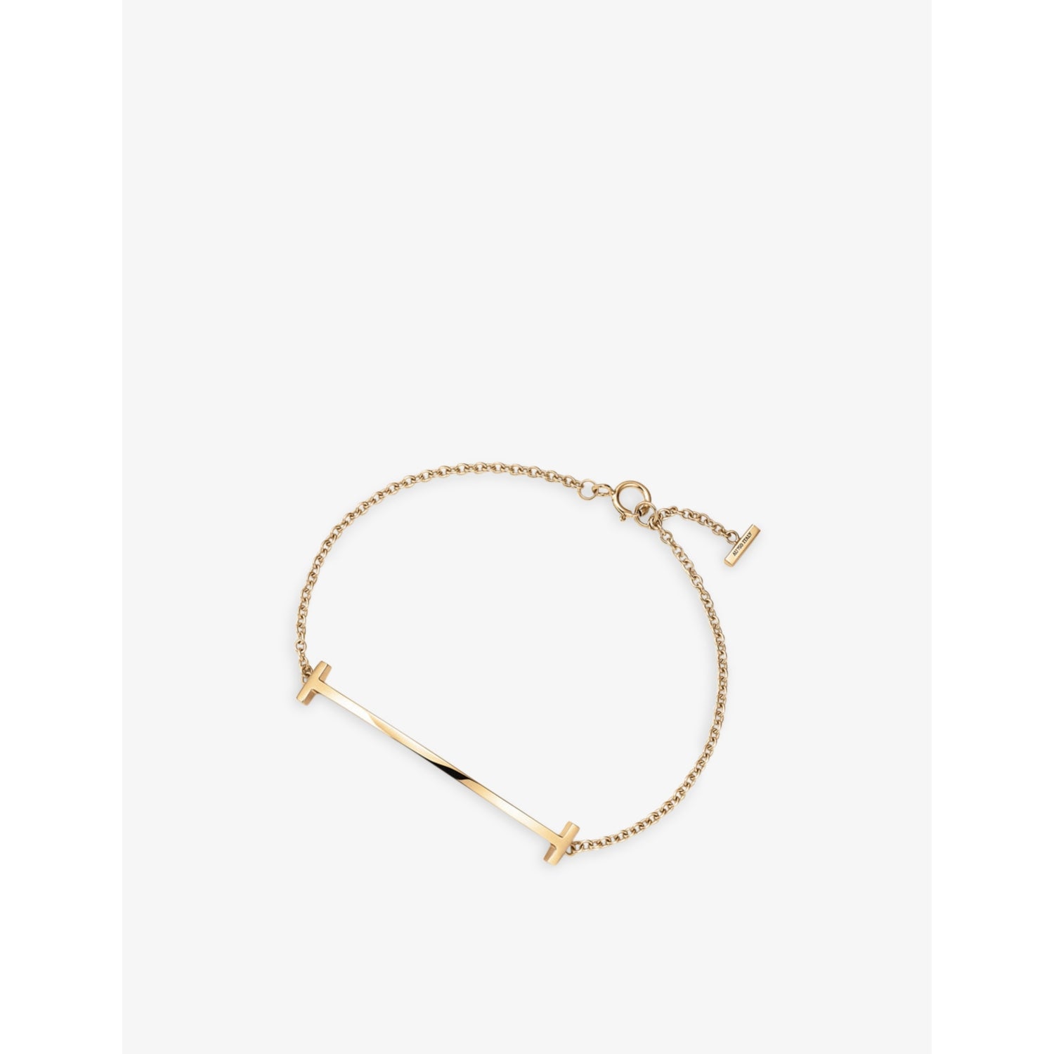 Tiffany T Smile 18ct yellow-gold bracelet - S